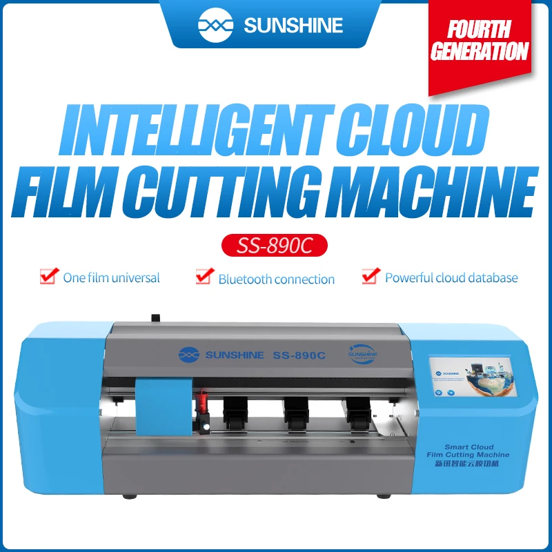 Последняя SUNSHINE SS 890C интеллигентая (ый) машина для резки пленки Защитная пленка