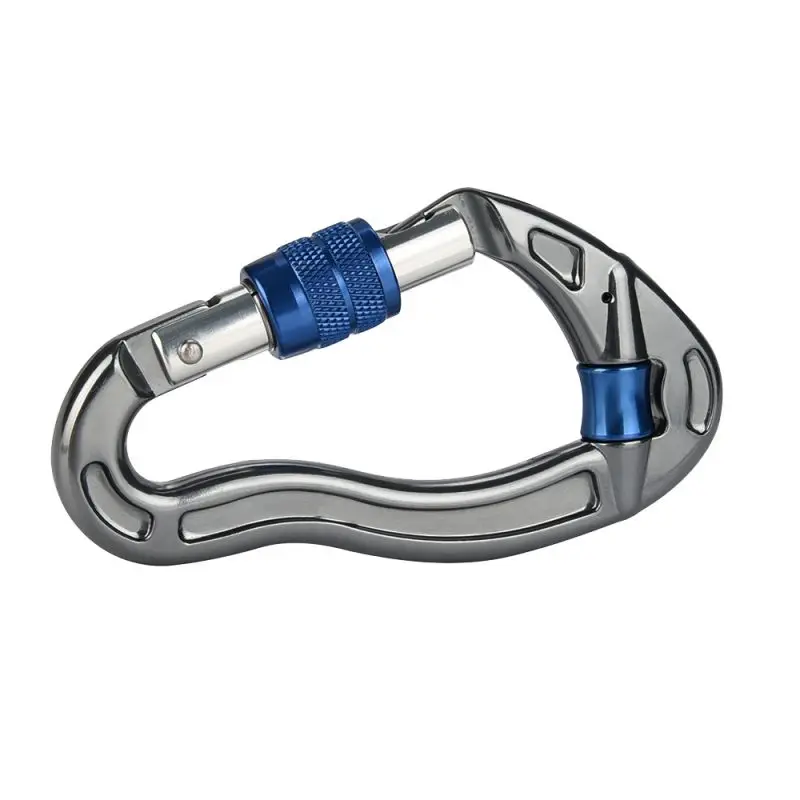 

Outdoor Rock Climbing Carabiner Fire Rescue Main Lock Tactical Anti-slip Rope Anti-wear Mountaineering Tool Accessories
