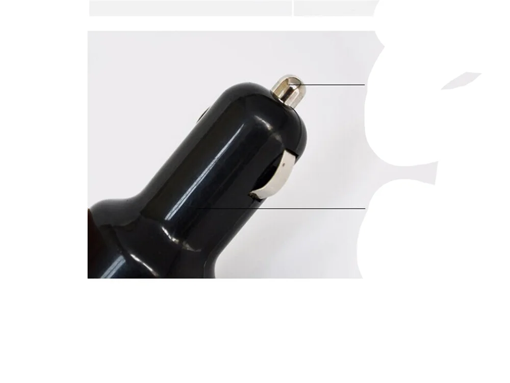 Автомобильные аксессуары зарядное устройство с двумя USB портами адаптер дисплей
