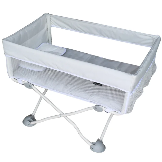 Lit De Bebe Pliable Portable Mini Berceau Avec Moustiquaire Tete De Lit Avec Rouleau Nid Pour Nouveau Ne Voyage Aliexpress