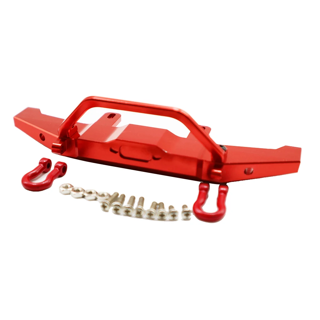 Durable Metal Front Bumper For WPL C14 C24 1/16 RC Semi-truck Pickup truck,  RC Truck Bumper