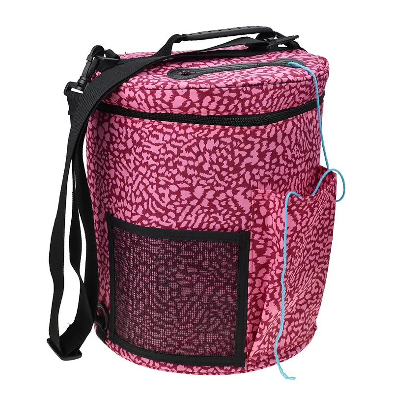 Looen Brand Practical Yarn Case Yarn Storage Knitting Yarn Bag Big Capacity Women Mom Home Crochet Hook Thread Yarn Storage Bag  (1)