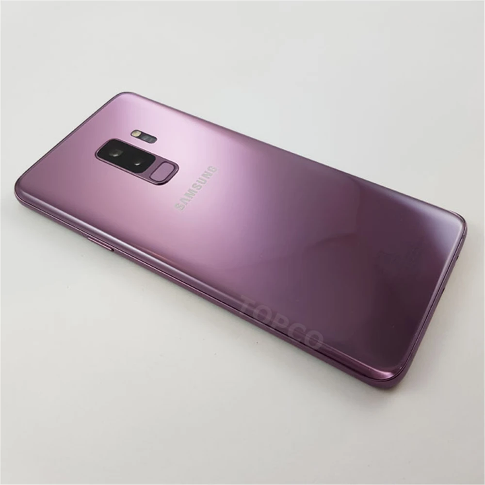 Мобильный телефон samsung Galaxy S9+ S9 Plus G9650, 64 ГБ, две sim-карты, Восьмиядерный процессор Snapdragon 845, 6,2 дюймов, двойной 12 МП ram, 6 ГБ rom, NFC