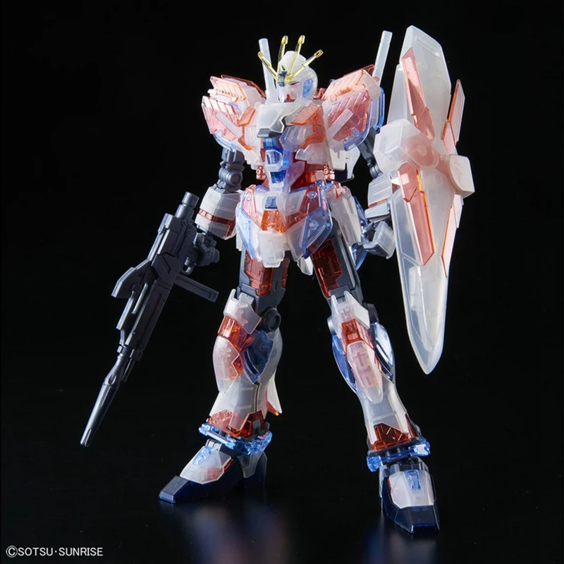 Bandai Ограниченная серия HGUC 1/144 повествование Gundam NT Gundam C оборудование цвет прозрачный издание ПВХ персонаж Модель