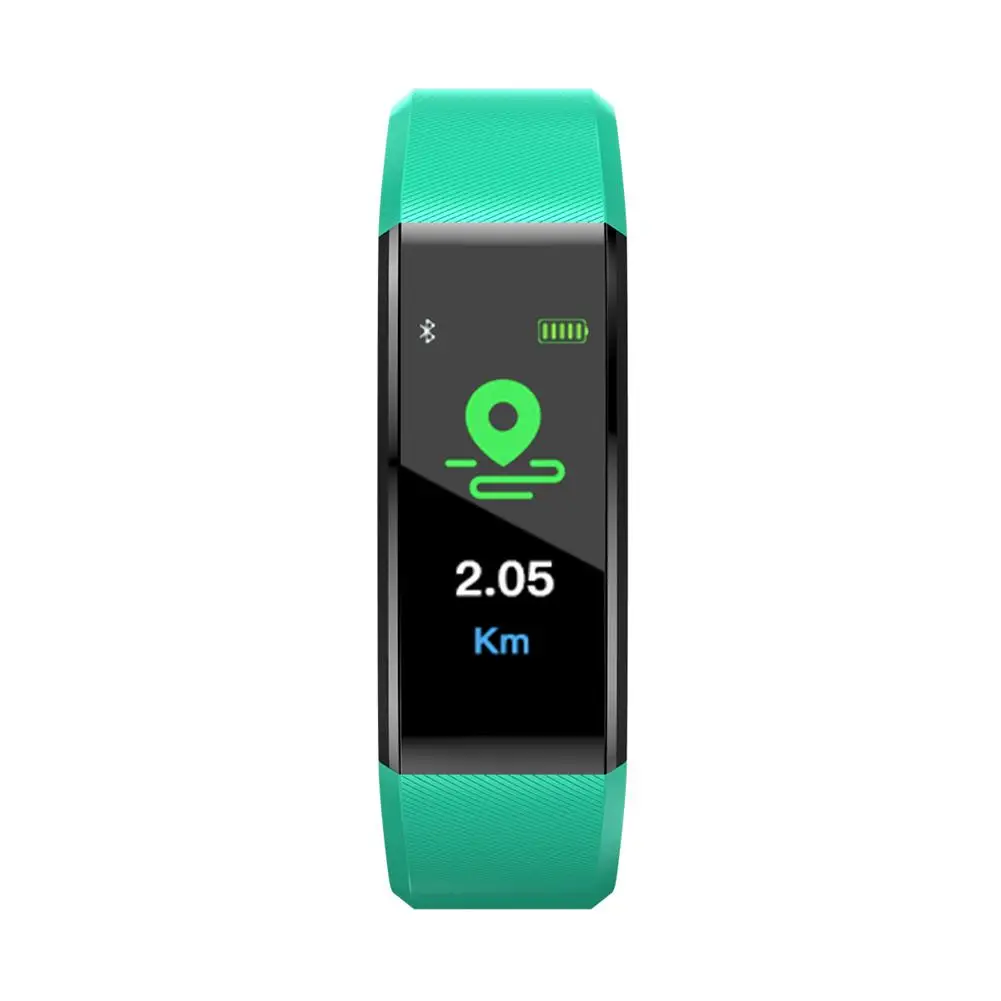 ID115 PLUS цветной экран умный спортивный браслет шагомер часы фитнес бег трекер ходьбы сердечного ритма шагомер смарт-браслет