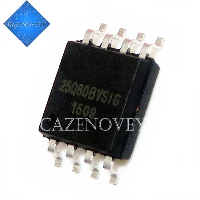 10 шт./лот w25q80bvсделать строку W25Q80BVSIG 25Q80BVSIG W25Q80 SOP 8|Интегральные схемы| |