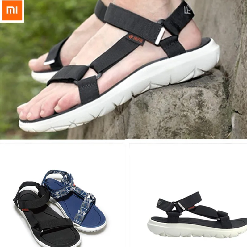 

New Xiaomi Mijia FREETIE Curved Magic Belt Sports Sandals Non-slip Wear-resistant Buckle Sandals for Spring Summer boy men Shoes
