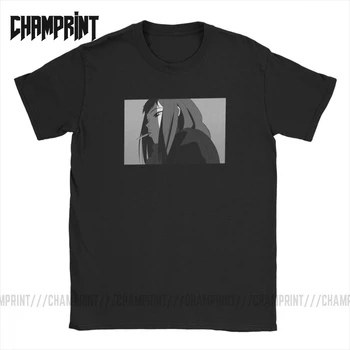 

Mamimi FLCL Men's T Shirts Japanese Anime Manga Cigarette Funny Tees Short Sleeve Crew Neck T-Shirts Pure Cotton Gift Idea Tops