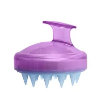 

Mini Portable Silicone Hair Scalp Massage Comb Magic Hair Brush Soft Silicone Comb Shampoo Brush Comb Head Massager Health Care