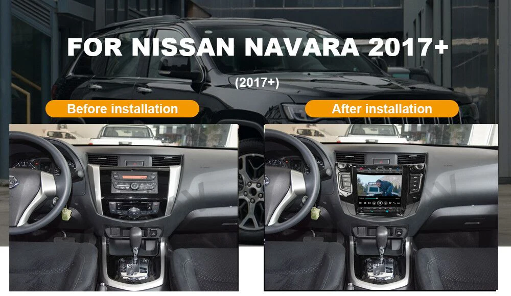 

Tesla Style Android Car GPS Navigation car DVD player for-Nissan Navara 2017+ Auto radio Multimedia Player