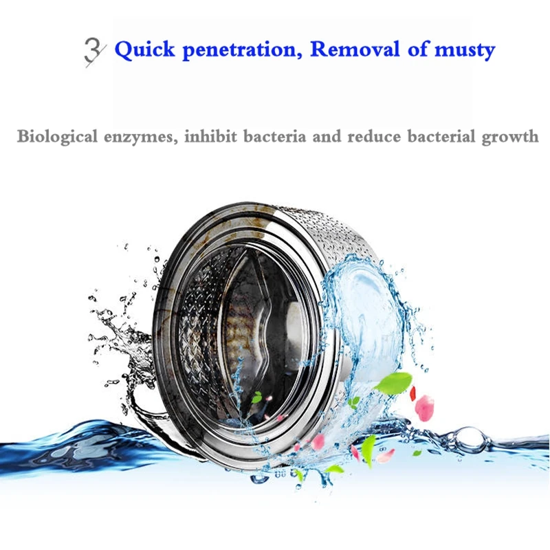 XinChen 3/6/12pcs Washing Machine Cleaner Washer Cleaning Detergent Effervescent Tablet Washer Cleaner