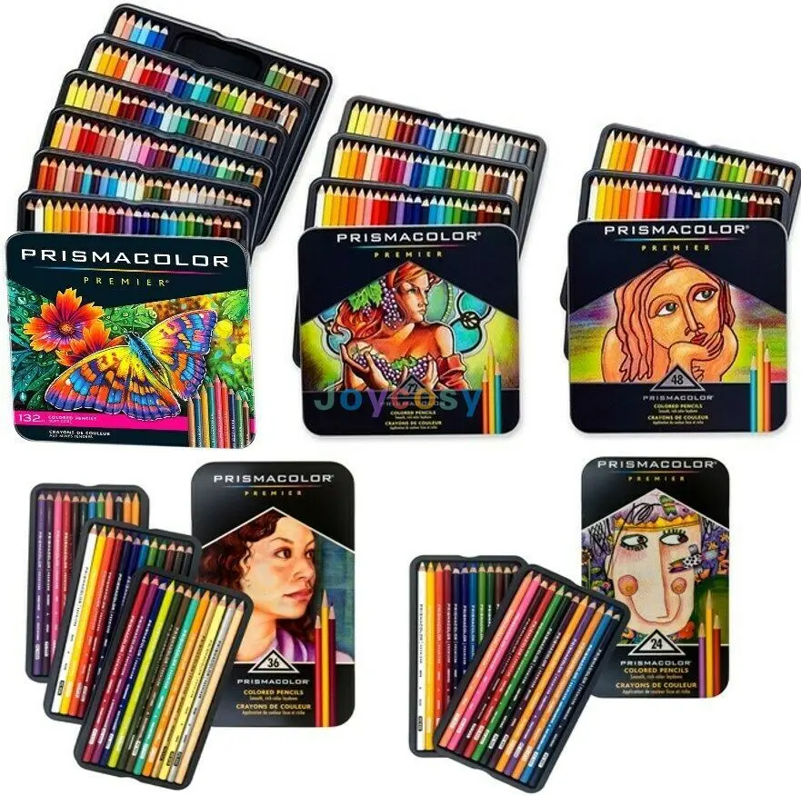 PC1077 USA Prismacolor Premier Crayons De Couleur Blender Color Pencil Draw  Painting Stationery Sanford Soft Oily Color Pencil - AliExpress
