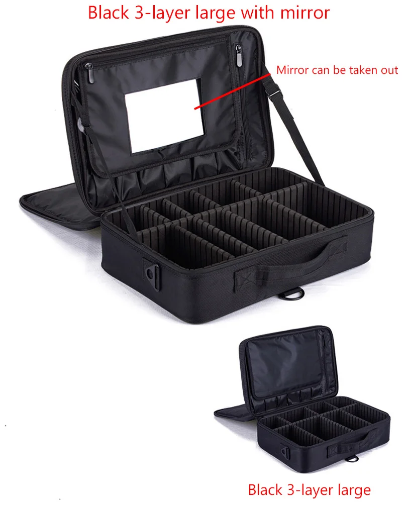 Горячая Распродажа, профессиональный органайзер для макияжа Bolso Mujer, косметический чехол, несессер, дорожная сумка для хранения, чехол для костюма, дропшиппинг, нейлон