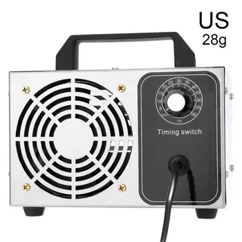 

28g Portable Ozone Generator Disinfection Machine Air Cleaner Water Sterilization Purifier Tools