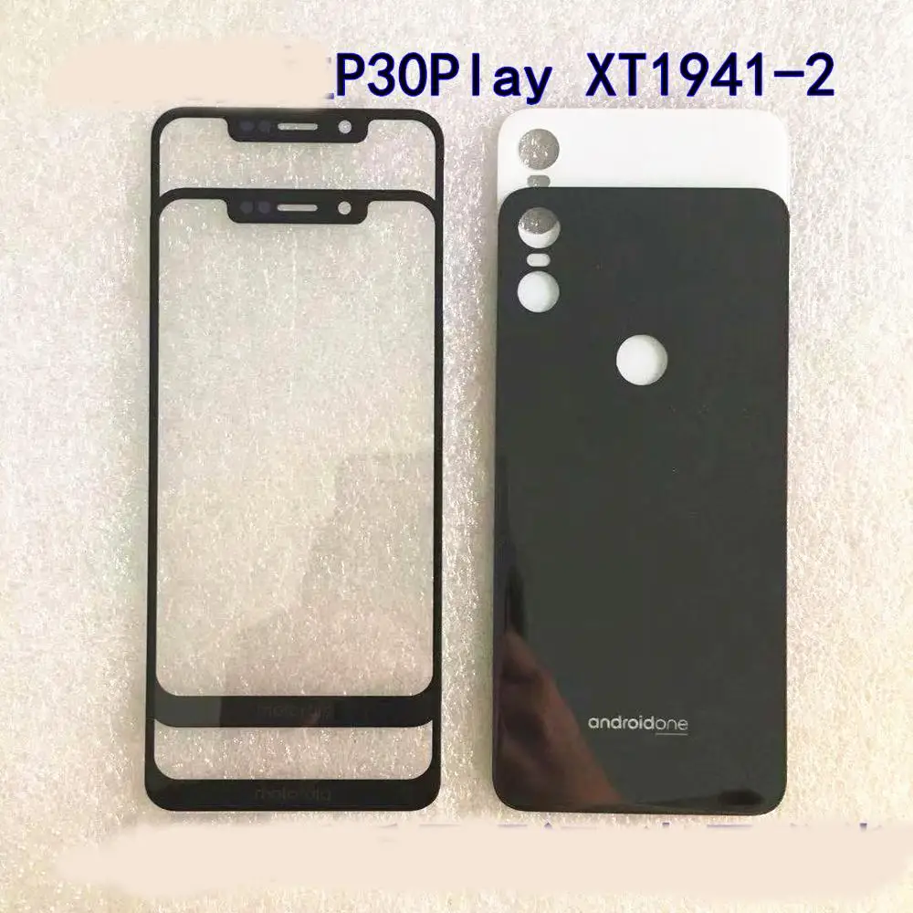 Для Motorola P30 / Play Черная задняя крышка аккумулятора корпуса для One XT1941 5 9