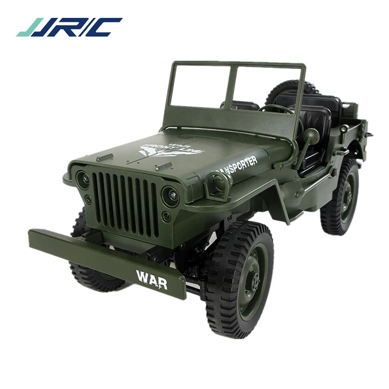 J JRC 1:10 джедай Кабриолет военный автомобиль 2 4G симулятор дистанционное