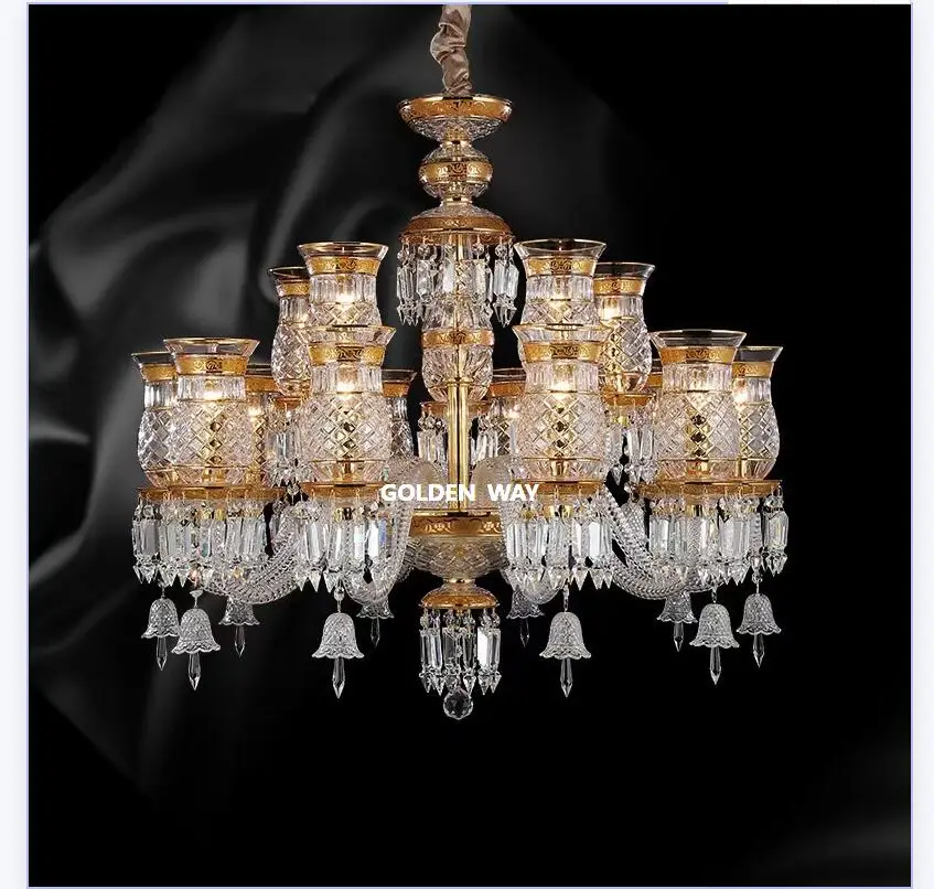 Description Picture 6 of itemModern Lighting Crystal Chandelier Home Decorators Candle Light Candelabros Crystal Pendant Chandelier Dining Room Lamps Bedroom