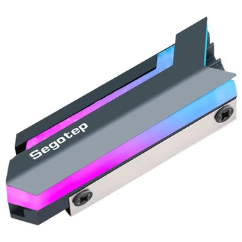 

Segotep 5V ARGB M.2 SSD Heatsink NGFF 2280 NVMe Solid State Drive Cooler for Desktop PC Computer