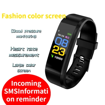

FXM New Smart Watch Men Women Heart Rate Monitor Blood Pressure Fitness Tracker Smartwatch Sport Watch for ios android with BOX
