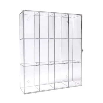 

12 Grids Clear Acrylic Model Toy Display Case Action Figures Dustproof Showcase K92D