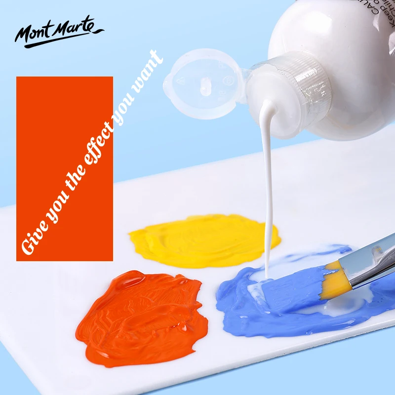 Acrylic Pigment Blend Liquid Brightener Transparent Protective Paint Matte Primer Primer Painting Medium