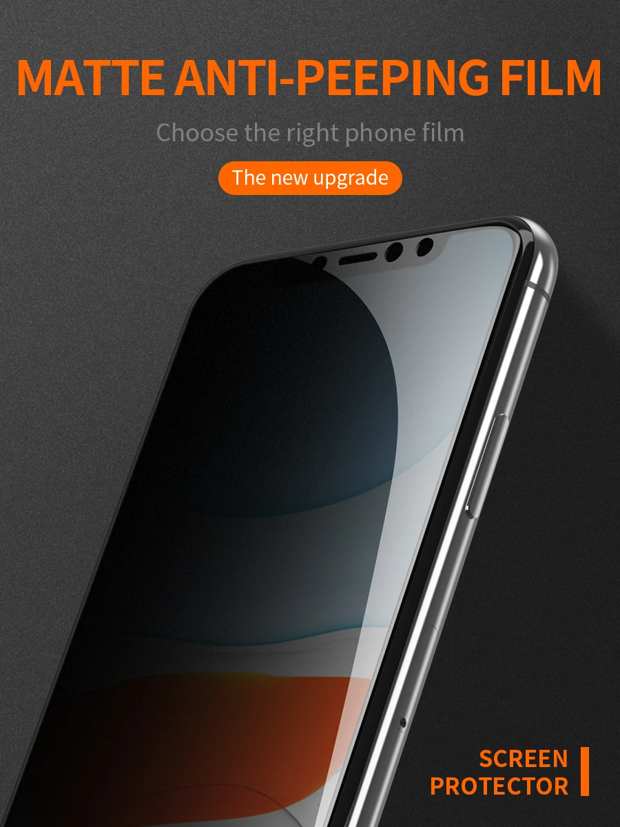 Elietech prywatny ochraniacz ekranu dla iPhone, szkło hartowane Anti Spy dla iPhone 12, 12pro,12promax,mini.