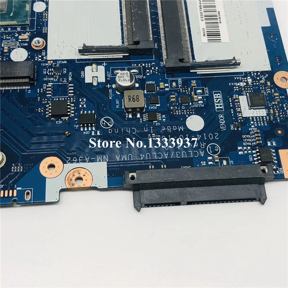 discounted  For Lenovo G50-80 Z50-80 G50-80M laptop motherboard notebook SR23Y I5-5200U ACLU3/ACLU4 UMA NM-A362