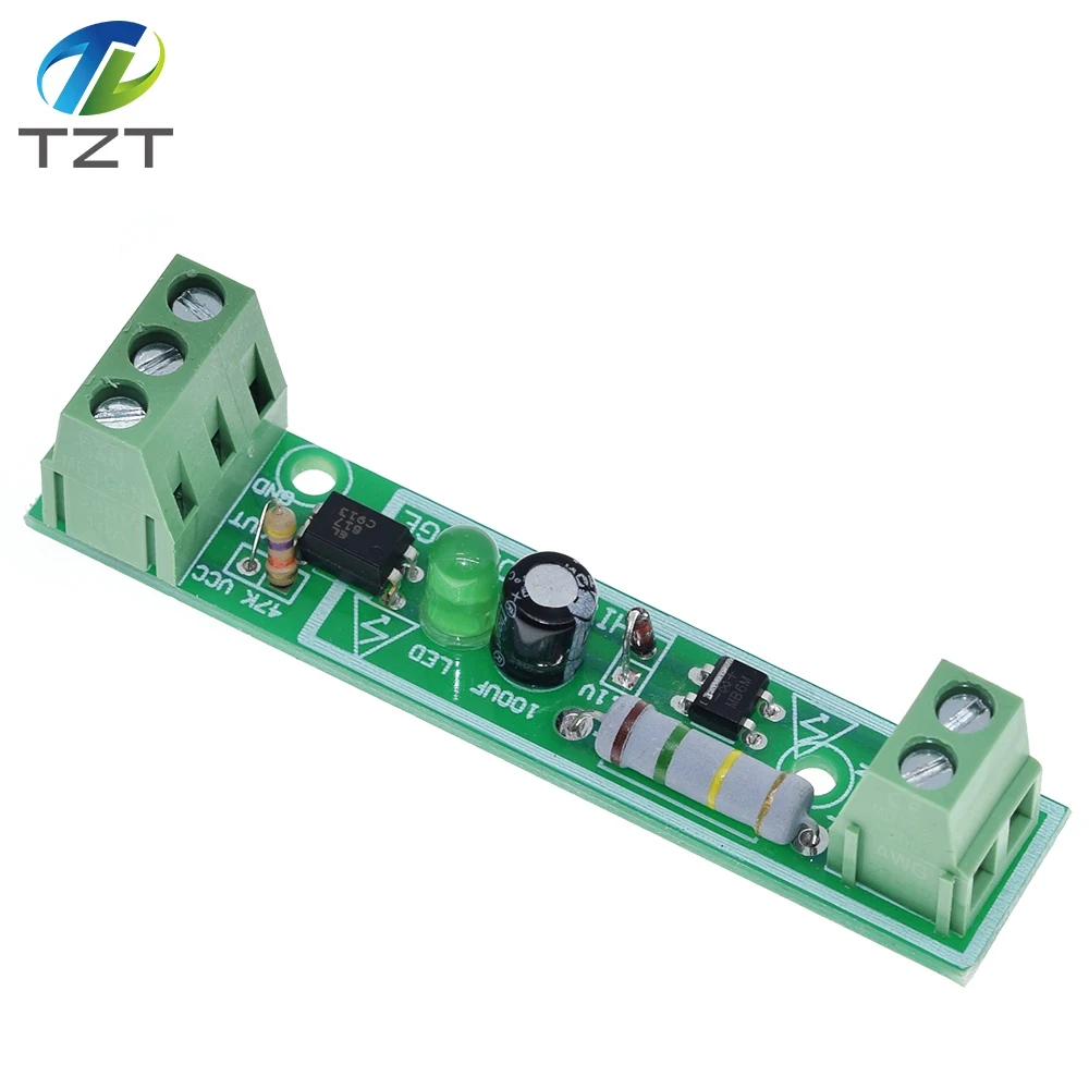 1 Bit AC 220V Optocoupler изоляционный модуль обнаружения напряжения Адаптивная плата 3 5V