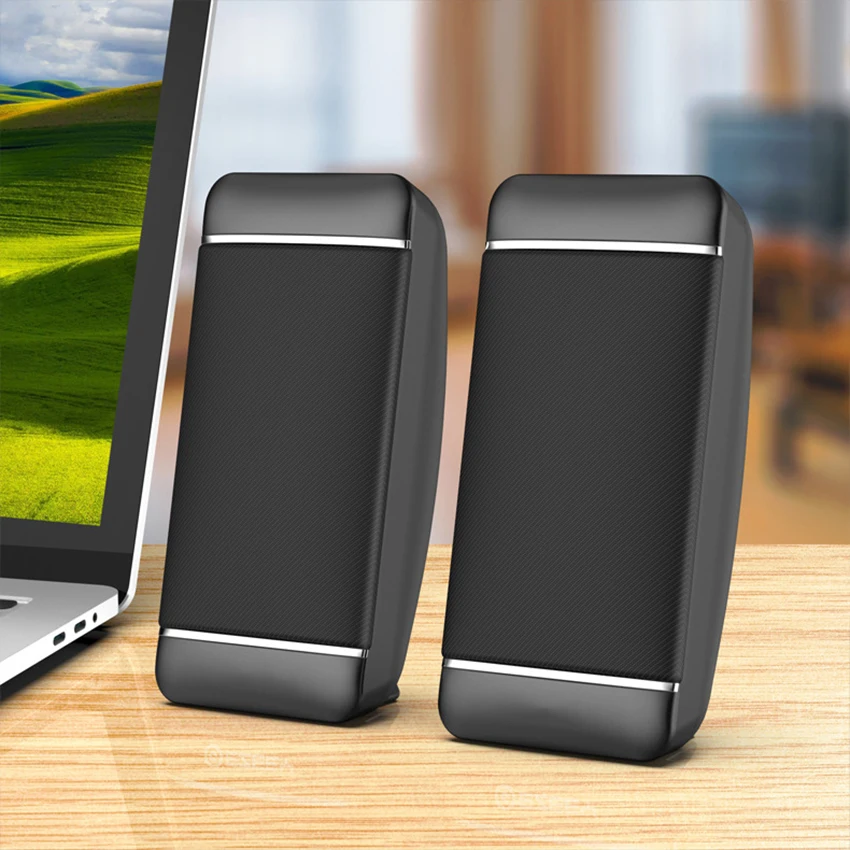 Portable Computer Speakers, USB Powered Desktop Speakers with Stereo Sound, Stereo Speakers for Notebook Laptop Computer PC|Portable Speakers| - AliExpress