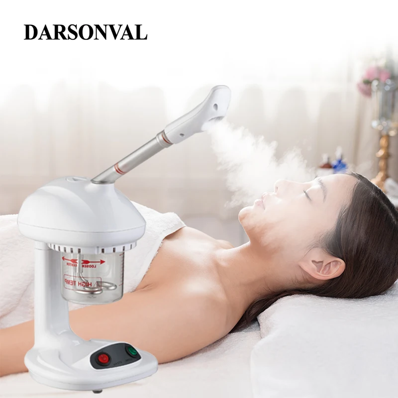 DARSONVAL Face Steamer Ozone Nano Ionic Spray Facial Vaporizer Steamer Face And Nose Skin Relax Moisturizer Beauty Face Care Spa