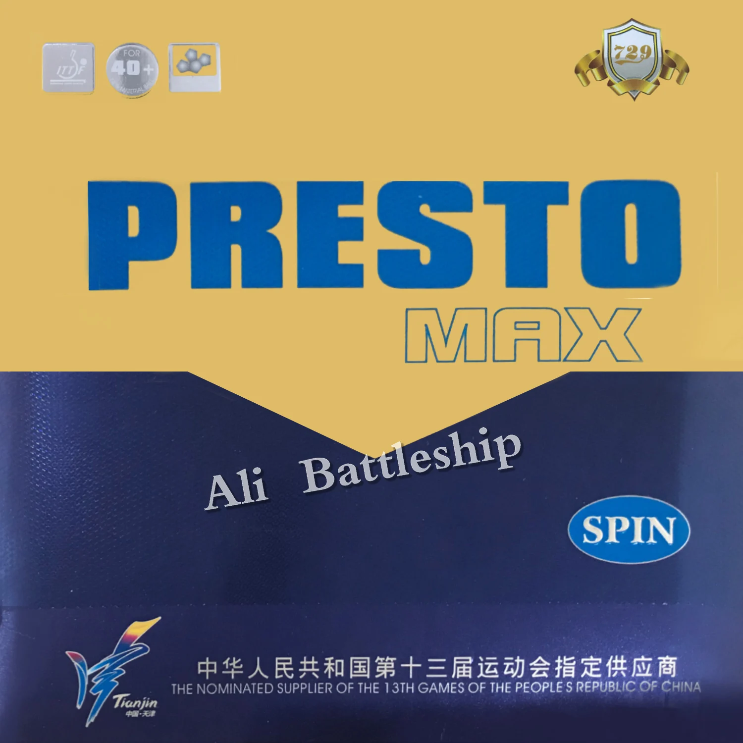 Дружба 729 PRESTO MAX( новинка) спин/скорость(не липкая Резина+ макропористая губка) Настольный теннис резиновая губка для пинг-понга