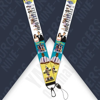 

20pcs/lot Brooklyn Nine-Nine Lanyard Car Key Hang Rope ID Card Badge Holders Mobile Phone Customizable Neck Straps D221