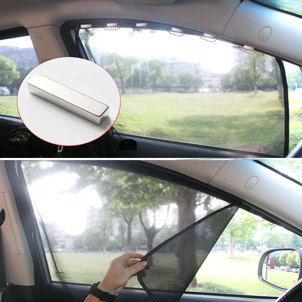 Car Sun Shade Side Window Curtain Sun UV Protection Car