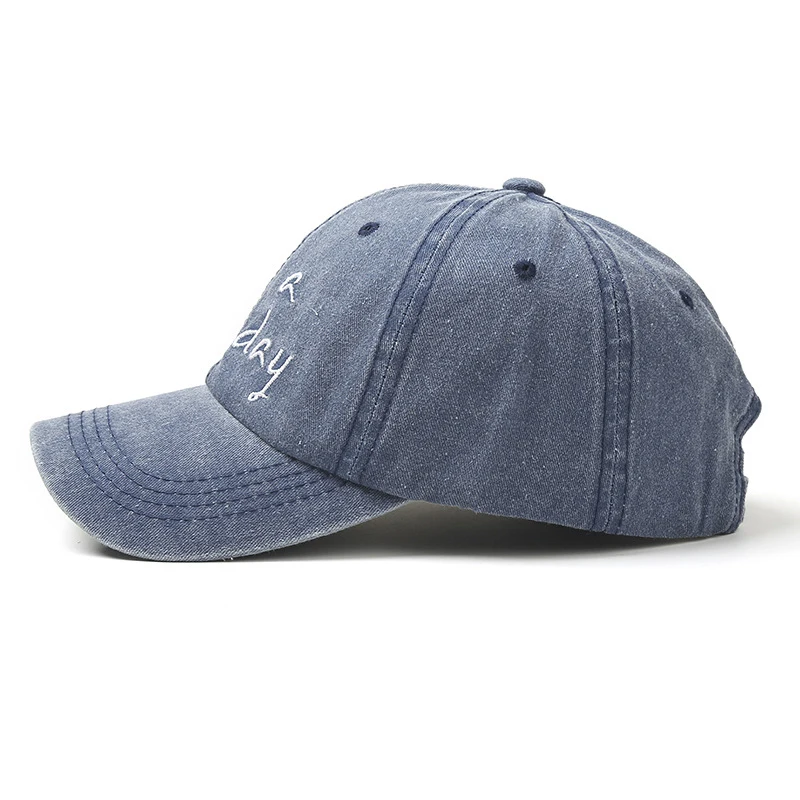 Это день мыть хлопок бейсбольная кепка для мужчин Мужская Шляпа Snapback шляпа для женщин Gorras Повседневная Кепка с вышивкой Кепка с надписью