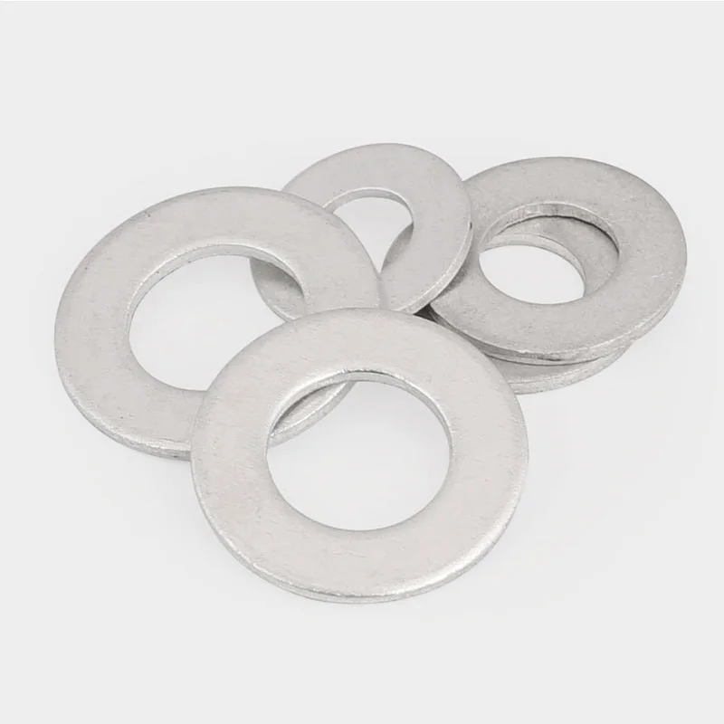 Aluminum Washers Gasket Thickness M5 M6 M8 M10 M12 M14 M16 M18 M20 M22 M24 Flat Metal Washer Gasket Aluminum Sealing Rings