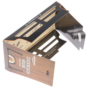 

10Pcs Bait Strong Sticky Catcher Traps Insect Pest Repeller Eco- Friendly Cockroach House Cockroach Trap Repellent Killing