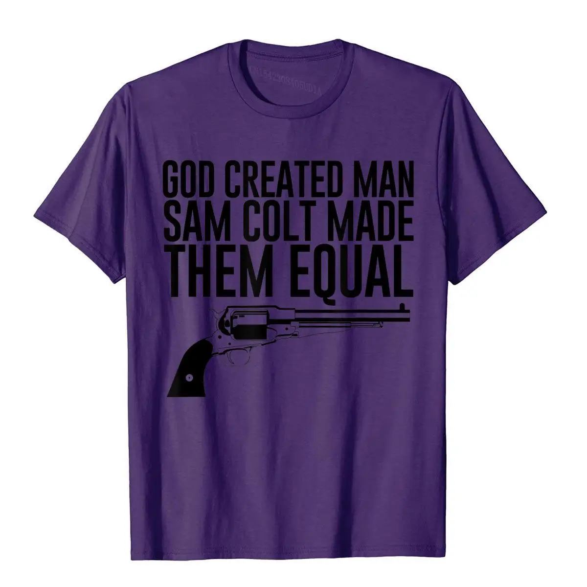 Sam Colt Quote T-Shirt__B13376purple