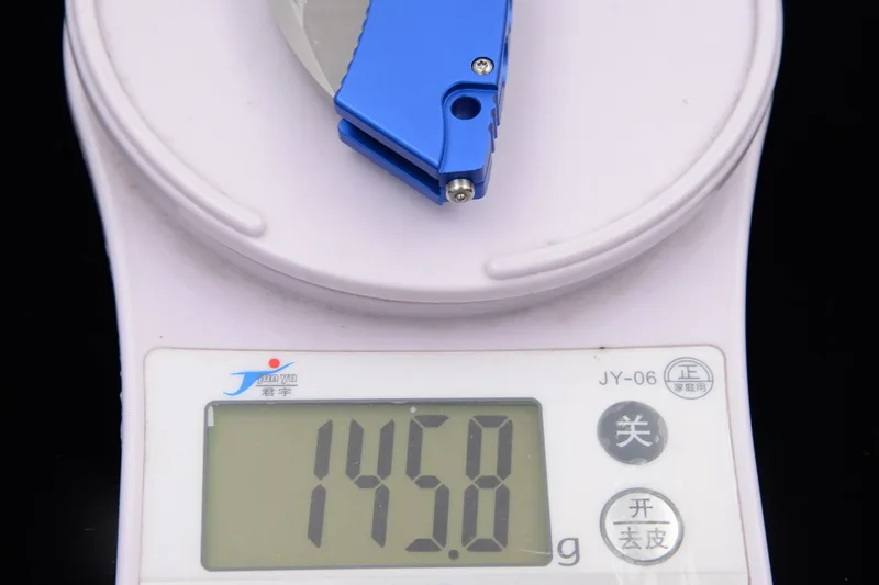 JUFULE MTHawk Mark 204P лезвие с алюминиевой ручкой для кемпинга, выживания на открытом воздухе, инструмент для охоты, складной нож для картофеля