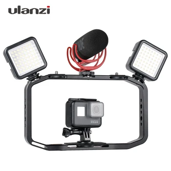 

Ulanzi M-Rig Pro Smartphone Video Rig w 3 Shoe Mounts Filmmaking Case Handheld Phone Video Stabilizer Grip Tripod Mount Stand