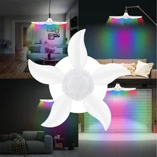 Кольцевой светильник светодиодный с регулируемой яркостью для спальни светодиодный светильник для гаражного магазина домашний потолочный светильник деформируемая лампа 75 Вт E27 140 светодиодный#3