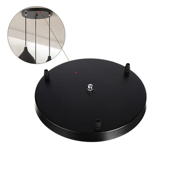 

Ceiling Lamp Base Canopy Plate Multi Holes Chandeliers Light Fittings Round Rectangular Lighting Accessories