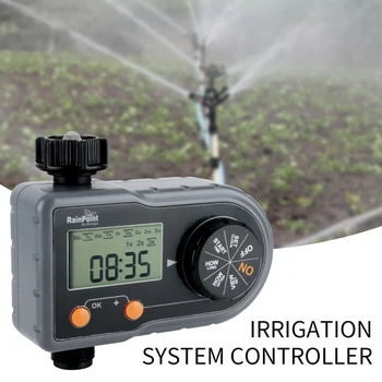 

Water Timer High Accuracy Waterproof Smart Automatic Irrigation Controller Faucet Hose LCD Display Garden Lawn Rotary Knob