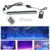 Аквариум Fish Tank Light Waterproof LED Aquatic Air 5050 RGB LED Погружная Лампа + Увеличение Кислорода Воздушный Насос + ИК-Пульт Дистанционного Управления EU/US