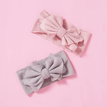 

Baby Bows Headbands Nylon Hair Band for Children Soft Elastic Head Bands Turban Candy Color Girls Hair Accessories Kids Headwear