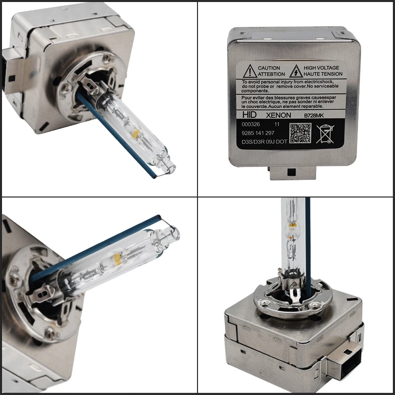 HIDLT Genuine Metal Base HID 55W Xenon D1S 6000K 4300K 5000K 8000K 35W D3S HID Bulb Light For Auto Headlight Lamp Kit Car Styling (6)