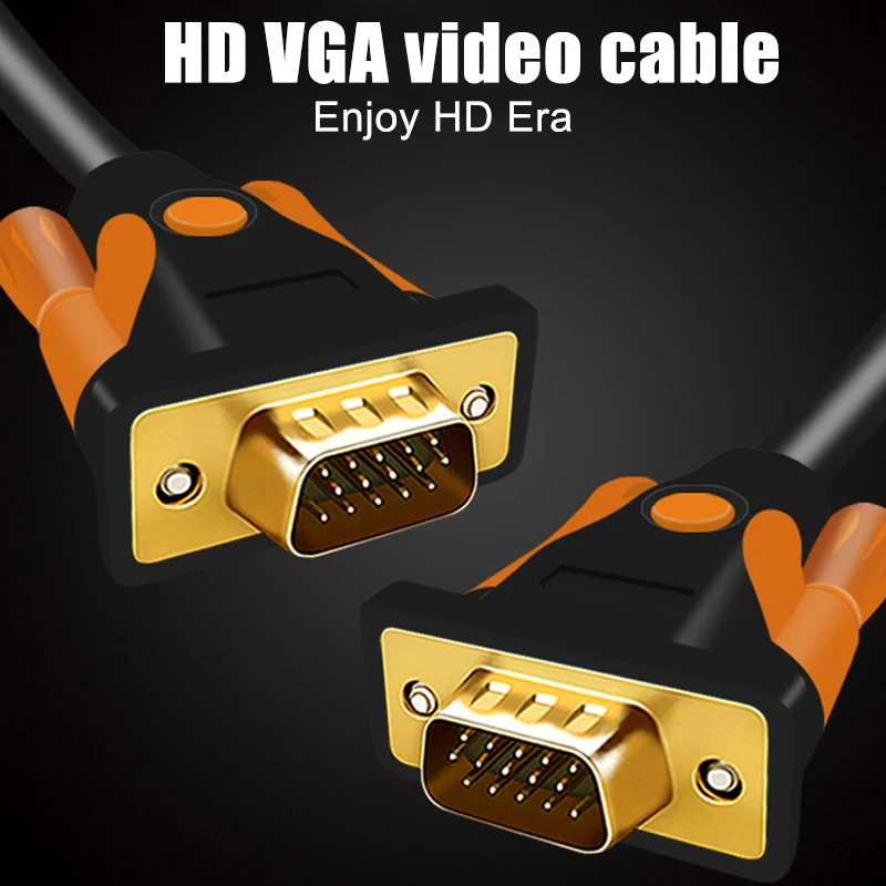 Инженерная медь высокой четкости 3 + 9VGA кабель подключения HDMI компьютерный