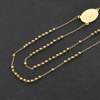 Ellie Bohemia Rosary Pendant Necklace 6