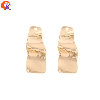 

Cordial Design 50Pcs 14*32MM Jewelry Making/Earring Accessories/Irregular Wave Shape/DIY Connectors/Hand Made/Earring Findings