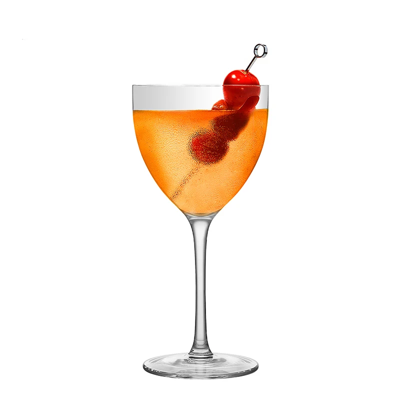 Verre à cocktail de luxe Ry Usine de vente en gros de verre à vin rouge avec cer