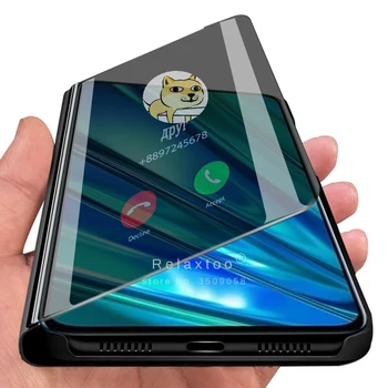 

smart mirror flip case for oppo real me realme 5 pro 5pro cases cover on for realme5 realme5pro coque fundas on real me5 me5pro